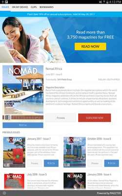 Emulate Android APK Nomad Africa