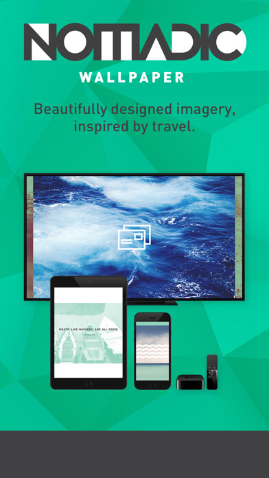 Emulate iPhone app Nomadic Wallpaper using MyAndroid