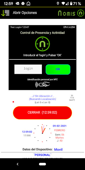 Run android online APK Nomis-CP from MyAndroid or emulate Nomis-CP using MyAndroid