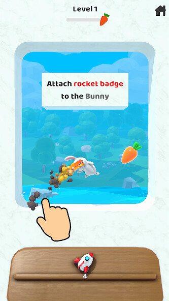Run android online APK Nom Nom Bunny - Physics Puzzle from MyAndroid or emulate Nom Nom Bunny - Physics Puzzle using MyAndroid