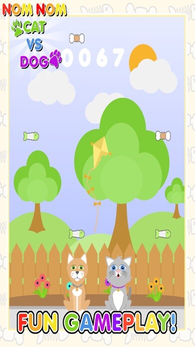 Emulate iPhone app Nom Nom Cat Vs Dog - Feed The Hungry Pets! using MyAndroid Emulate iPhone app Nom Nom Cat Vs Dog - Feed The Hungry Pets! using MyAndroid