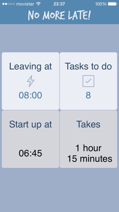 Emulate iPhone app No More Late! - Optimise your scheduling algorithm using MyAndroid Emulate iPhone app No More Late! - Optimise your scheduling algorithm using MyAndroid