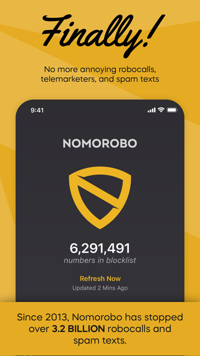 Emulate iPhone app Nomorobo Basic Robocall Block using MyAndroid Emulate iPhone app Nomorobo Basic Robocall Block using MyAndroid