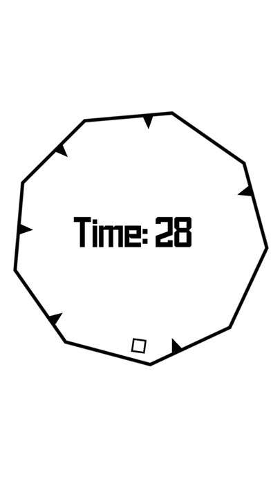 Emulate iPhone app nonagon - can you survive? using MyAndroid