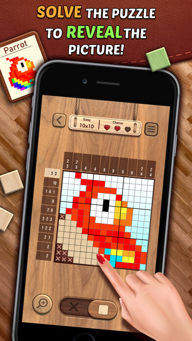 Emulate iPhone app Nonogram* : Wood Picture Cross using MyAndroid Emulate iPhone app Nonogram* : Wood Picture Cross using MyAndroid
