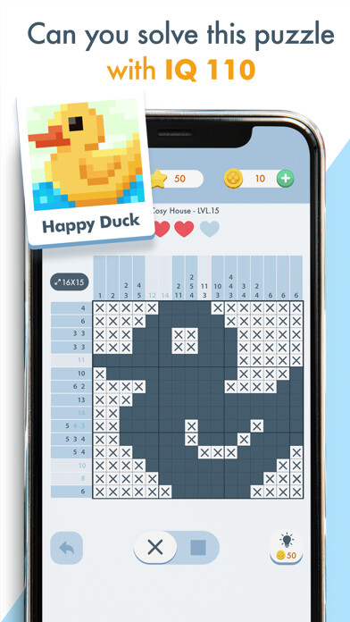 Emulate iPhone app Nonogram Classic: Logic Puzzle using MyAndroid Emulate iPhone app Nonogram Classic: Logic Puzzle using MyAndroid