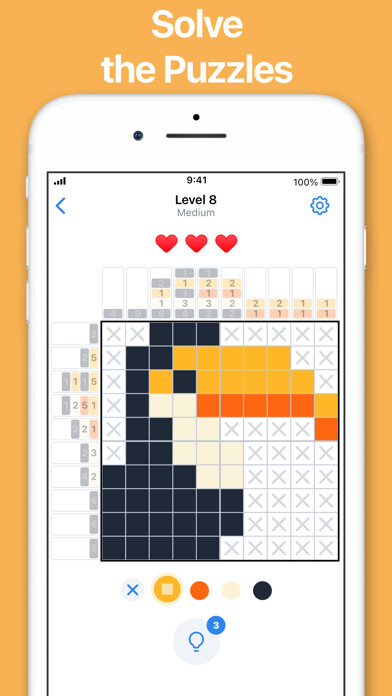 Emulate iPhone app Nonogram.com Color: Logic Game using MyAndroid