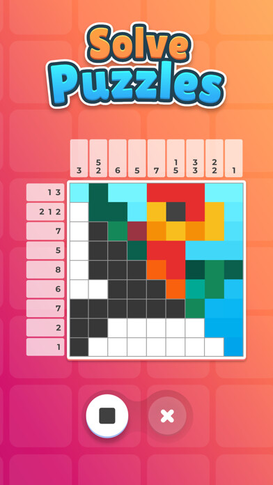 Emulate iPhone app Nonogram - Picture Puzzles using MyAndroid Emulate iPhone app Nonogram - Picture Puzzles using MyAndroid