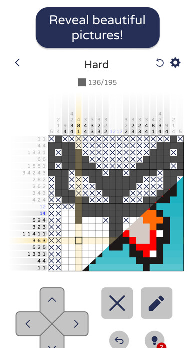 Emulate iPhone app Nonogram - Plus using MyAndroid