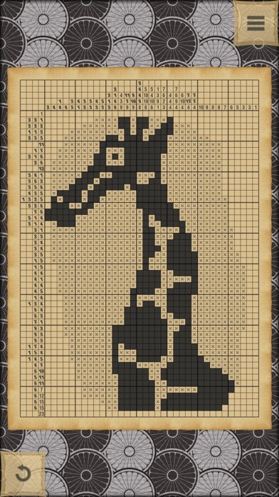 Emulate iPhone app Nonograms CrossMe using MyAndroid
