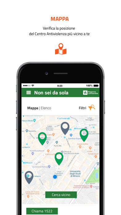 Emulate iPhone app Non Sei Da Sola using MyAndroid Emulate iPhone app Non Sei Da Sola using MyAndroid
