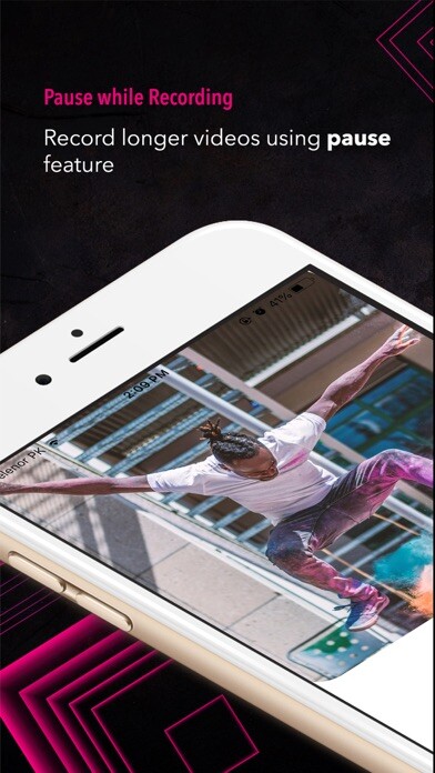 Emulate iPhone app Nonstop Cam : Pause & Switch using MyAndroid
