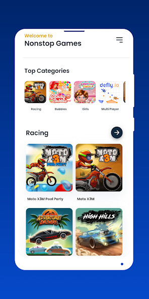 Run android online APK NonStop Games from MyAndroid or emulate NonStop Games using MyAndroid