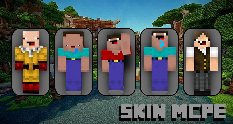Emulate Android APK Noob Skins for MCPE