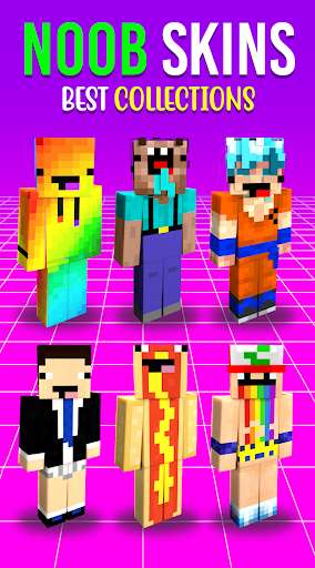 Run android online APK NOOB Skins NEW from MyAndroid or emulate NOOB Skins NEW using MyAndroid