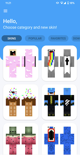 Run android online APK Noob Skins from MyAndroid or emulate Noob Skins using MyAndroid