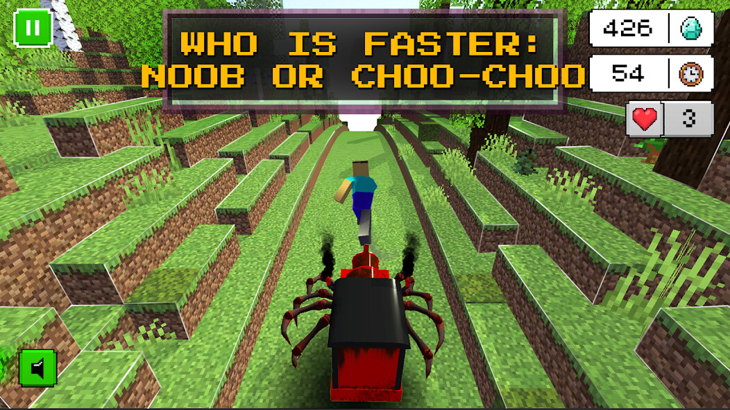 Run android online APK Noob vs. Spider Train from MyAndroid or emulate Noob vs. Spider Train using MyAndroid Run android online APK Noob vs. Spider Train from MyAndroid or emulate Noob vs. Spider Train using MyAndroid