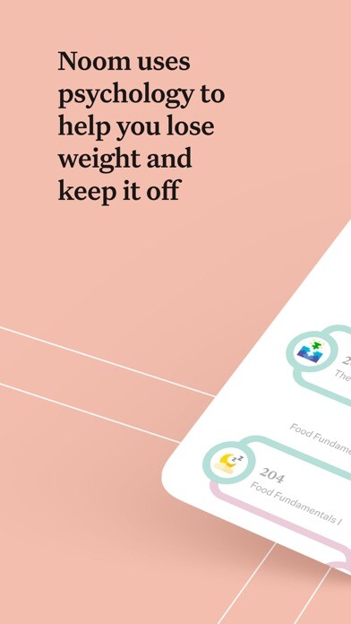 Emulate iPhone app Noom: Healthy Weight Loss using MyAndroid
