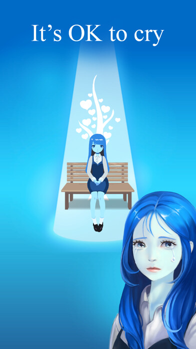Emulate iPhone app Noonkey - Healing Tears using MyAndroid