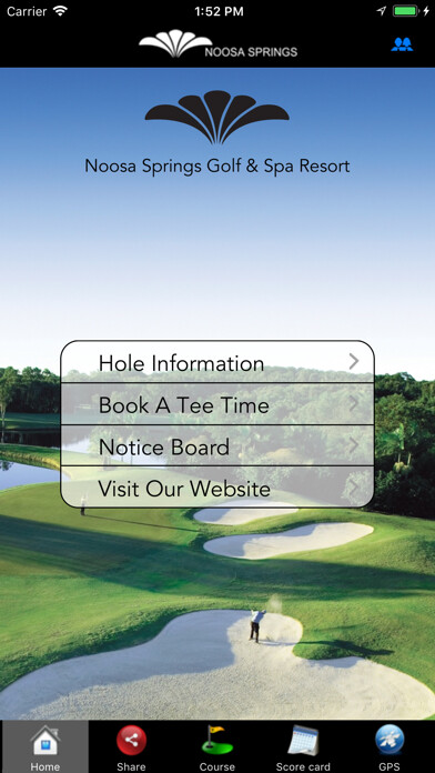 Emulate iPhone app Noosa Springs Golf using MyAndroid Emulate iPhone app Noosa Springs Golf using MyAndroid