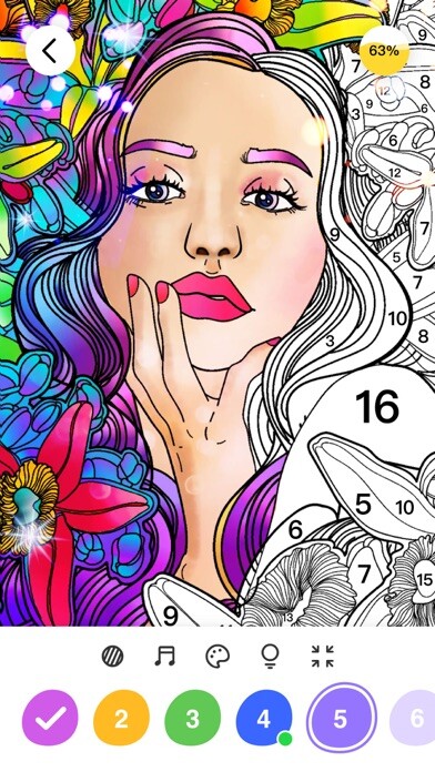 Emulate iPhone app No.Paint - Coloring Games using MyAndroid Emulate iPhone app No.Paint - Coloring Games using MyAndroid