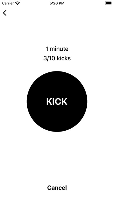 Emulate iPhone app NORA - Kick Counter using MyAndroid Emulate iPhone app NORA - Kick Counter using MyAndroid