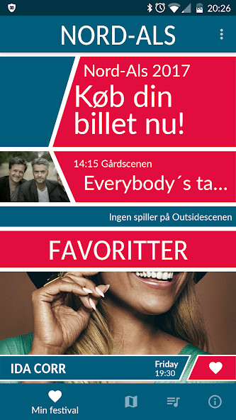 Run android online APK Nord-Als Musikfestival app from MyAndroid or emulate Nord-Als Musikfestival app using MyAndroid