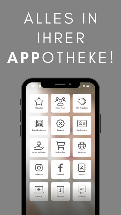 Emulate iPhone app Nord-Apotheke Gütersloh using MyAndroid