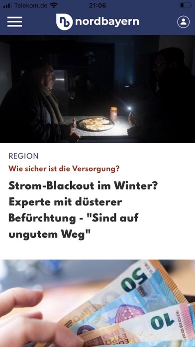Emulate iPhone app nordbayern News using MyAndroid Emulate iPhone app nordbayern News using MyAndroid