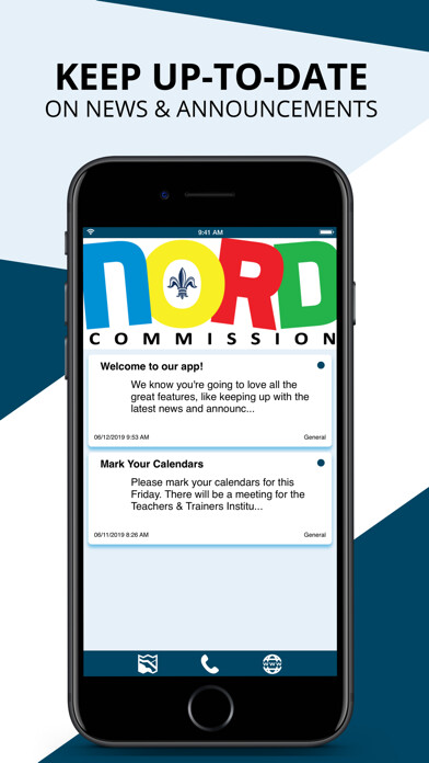 Emulate iPhone app NORD Commission using MyAndroid