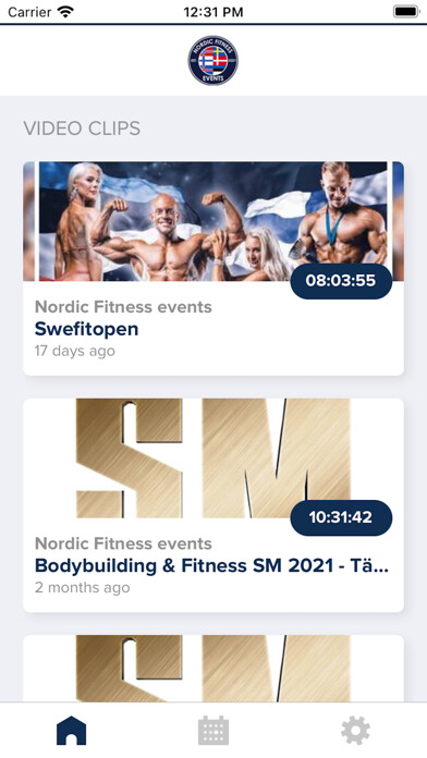 Emulate iPhone app Nordic Fitness Events using MyAndroid Emulate iPhone app Nordic Fitness Events using MyAndroid