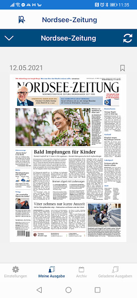 Run android online APK NORDSEE-ZEITUNG e-Paper from MyAndroid or emulate NORDSEE-ZEITUNG e-Paper using MyAndroid Run android online APK NORDSEE-ZEITUNG e-Paper from MyAndroid or emulate NORDSEE-ZEITUNG e-Paper using MyAndroid