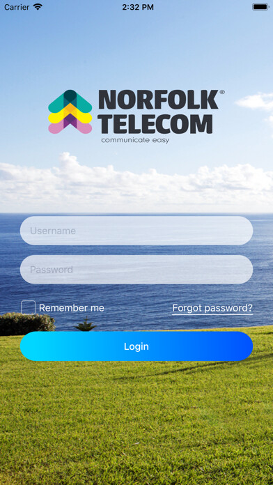 Emulate iPhone app Norfolk Telecom using MyAndroid