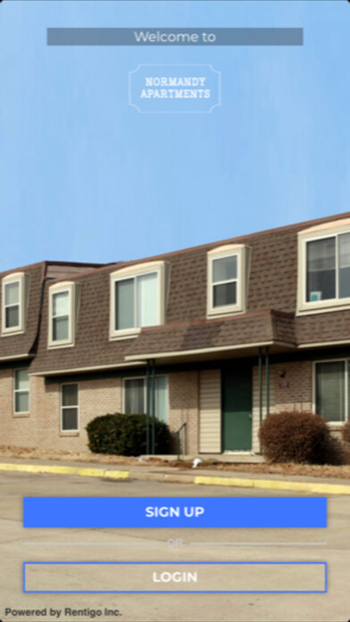 Emulate iPhone app Normandy Apartments using MyAndroid