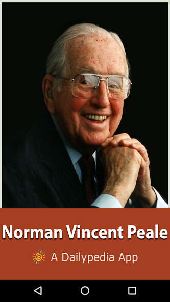 Run android online APK Norman Vincent Peale Daily from MyAndroid or emulate Norman Vincent Peale Daily using MyAndroid Run android online APK Norman Vincent Peale Daily from MyAndroid or emulate Norman Vincent Peale Daily using MyAndroid
