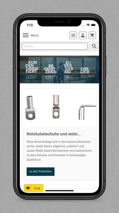 Emulate iPhone app Normrahmen using MyAndroid Emulate iPhone app Normrahmen using MyAndroid