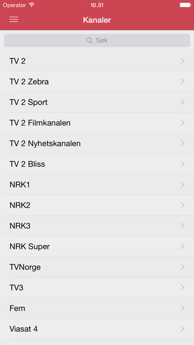 Emulate iPhone app Norsk TV Guide Gratis using MyAndroid Emulate iPhone app Norsk TV Guide Gratis using MyAndroid