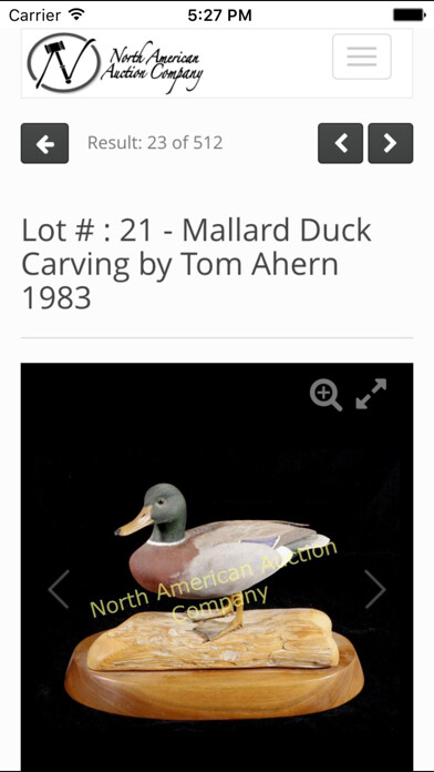 Emulate iPhone app North American Auction Co. using MyAndroid Emulate iPhone app North American Auction Co. using MyAndroid