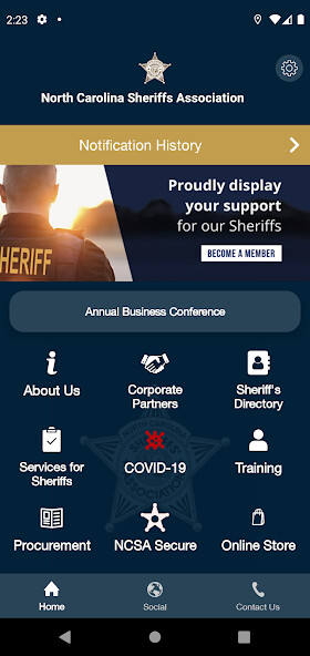 Run android online APK North Carolina Sheriffs Assoc from MyAndroid or emulate North Carolina Sheriffs Assoc using MyAndroid Run android online APK North Carolina Sheriffs Assoc from MyAndroid or emulate North Carolina Sheriffs Assoc using MyAndroid