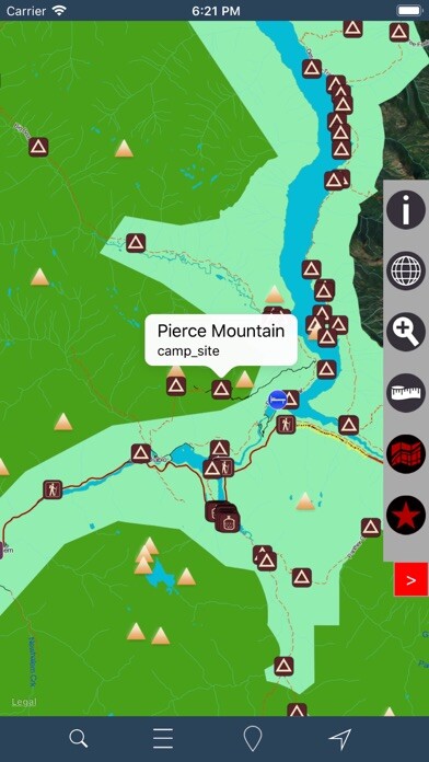 Emulate iPhone app North Cascades National Park__ using MyAndroid