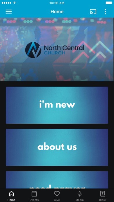 Emulate iPhone app North Central Church Spring using MyAndroid Emulate iPhone app North Central Church Spring using MyAndroid
