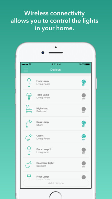 Emulate iPhone app North Connected Home Bulb using MyAndroid Emulate iPhone app North Connected Home Bulb using MyAndroid