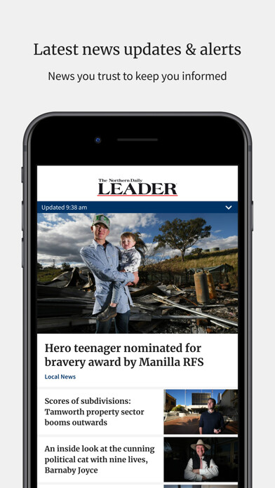 Emulate iPhone app Northern Daily Leader using MyAndroid Emulate iPhone app Northern Daily Leader using MyAndroid