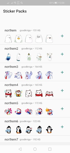Run android online APK Northern stickers WASticker from MyAndroid or emulate Northern stickers WASticker using MyAndroid
