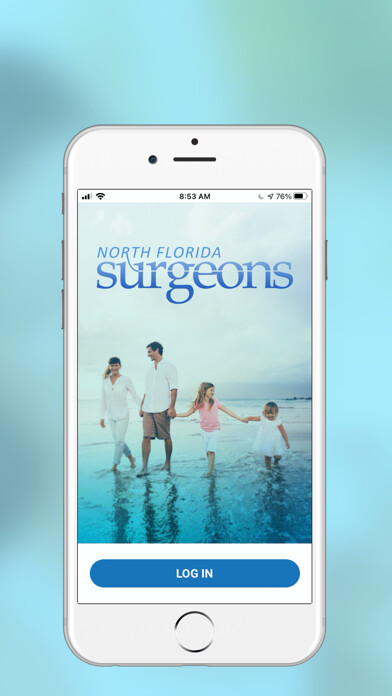 Emulate iPhone app North Florida Surgeons using MyAndroid