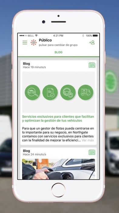 Emulate iPhone app Northgate Connect using MyAndroid