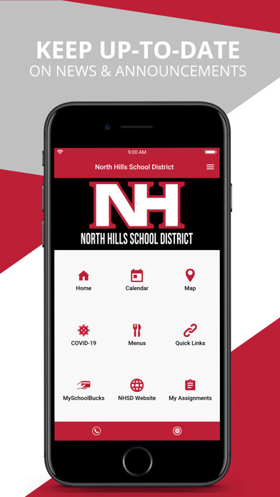 Emulate iPhone app North Hills School District using MyAndroid Emulate iPhone app North Hills School District using MyAndroid