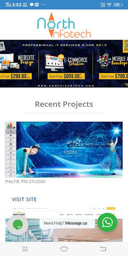 Run android online APK North Infotech from MyAndroid or emulate North Infotech using MyAndroid