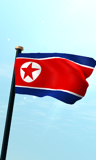 Emulate Android APK North Korea Flag 3D Free