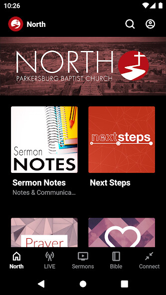 Emulate iPhone app North Parkersburg Baptist using MyAndroid Emulate iPhone app North Parkersburg Baptist using MyAndroid